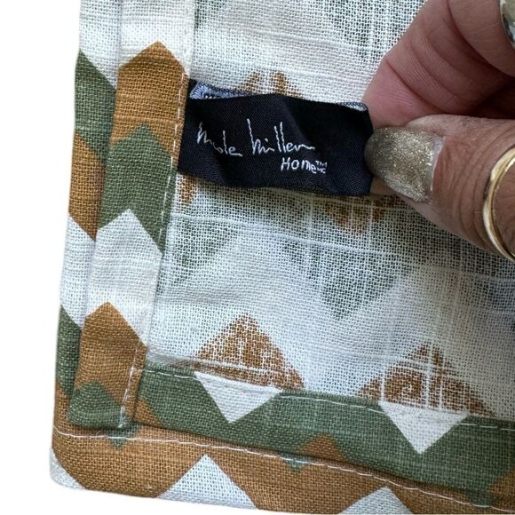 Nicole Miller Home Tankful Grateful Blessed Set Plaid Dishtowels 100% Cotton NWT - Picture 5 of 6